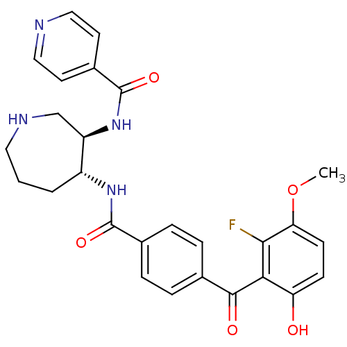 Chemical structure of BindingDB Monomer ID 11823