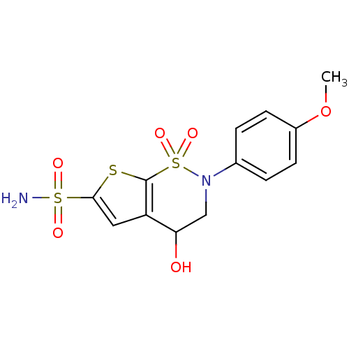 Chemical structure of BindingDB Monomer ID 11933