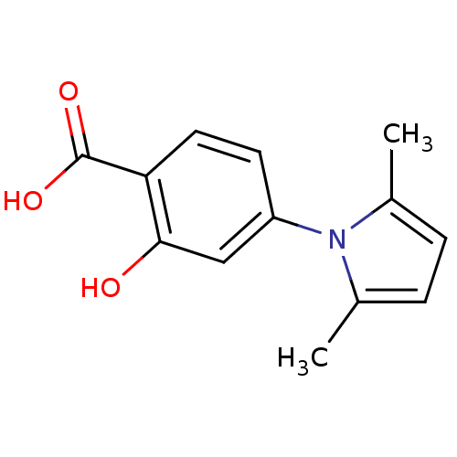 Chemical structure of BindingDB Monomer ID 11985