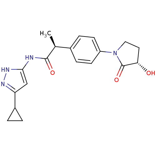 Chemical structure of BindingDB Monomer ID 12101
