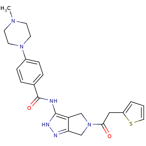 Chemical structure of BindingDB Monomer ID 12107