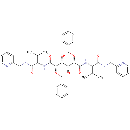 Chemical structure of BindingDB Monomer ID 12222