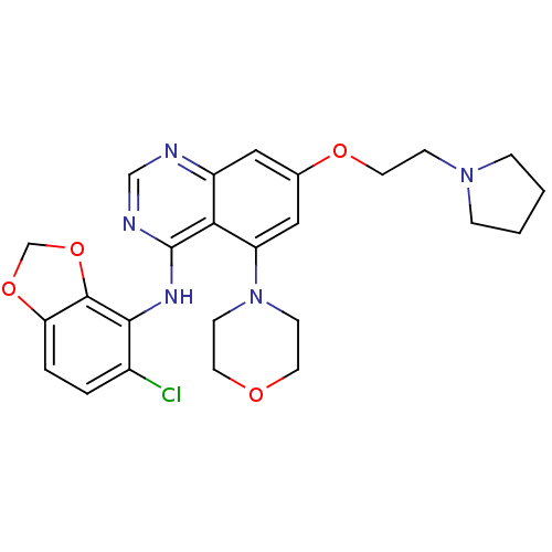 Chemical structure of BindingDB Monomer ID 12242
