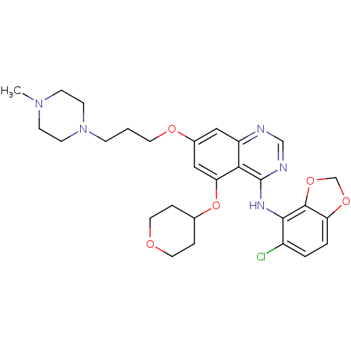 Chemical structure of BindingDB Monomer ID 12247