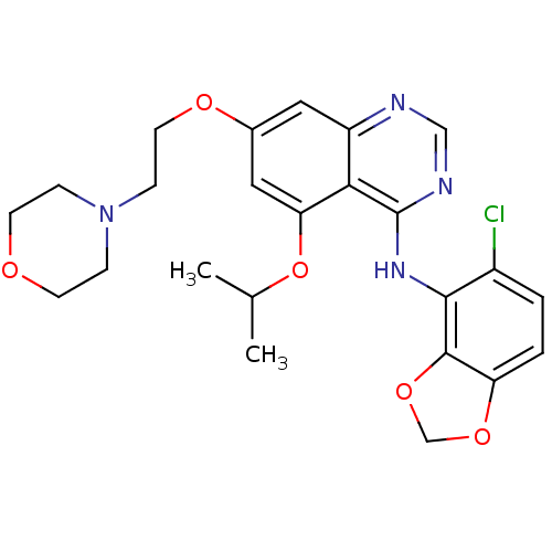 Chemical structure of BindingDB Monomer ID 12253