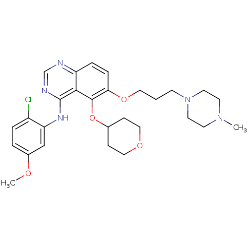 Chemical structure of BindingDB Monomer ID 12262