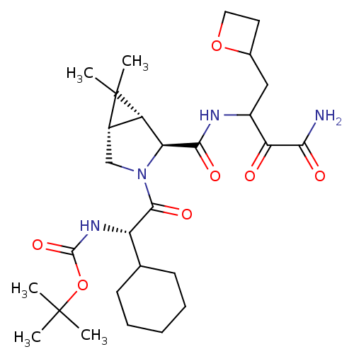 Chemical structure of BindingDB Monomer ID 12291