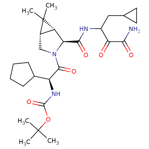 Chemical structure of BindingDB Monomer ID 12294