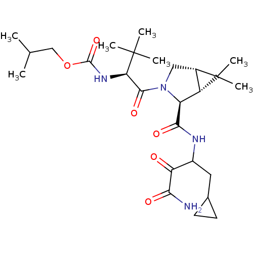 Chemical structure of BindingDB Monomer ID 12304
