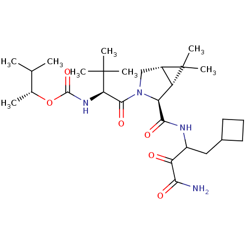 Chemical structure of BindingDB Monomer ID 12305