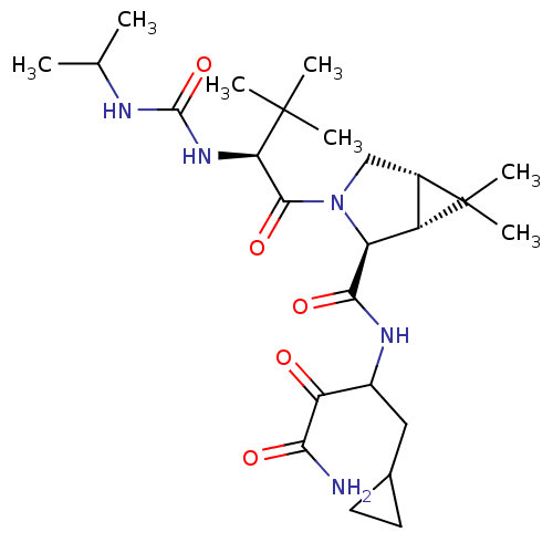 Chemical structure of BindingDB Monomer ID 12306