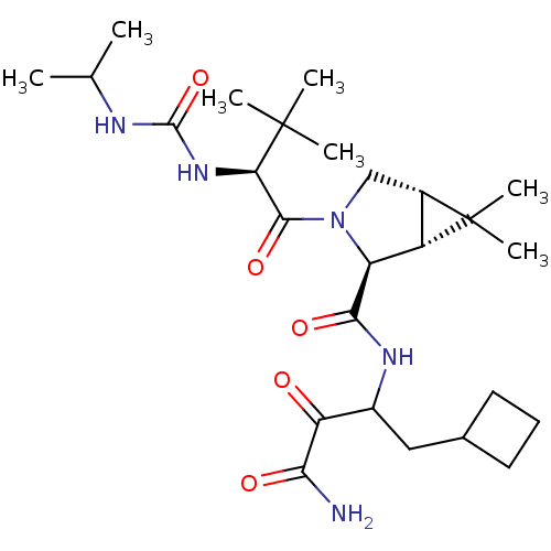 Chemical structure of BindingDB Monomer ID 12307