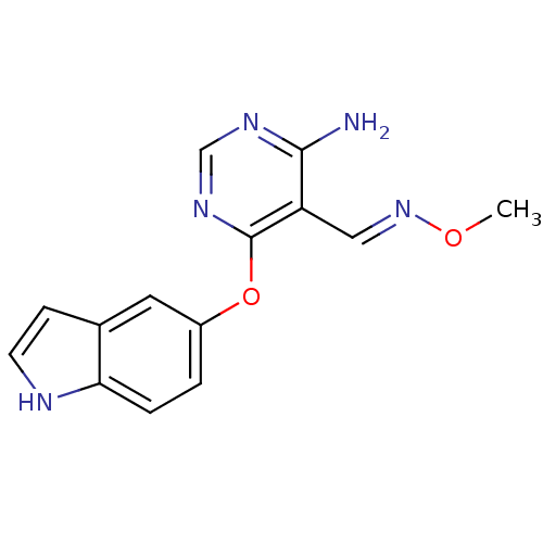 Chemical structure of BindingDB Monomer ID 12318