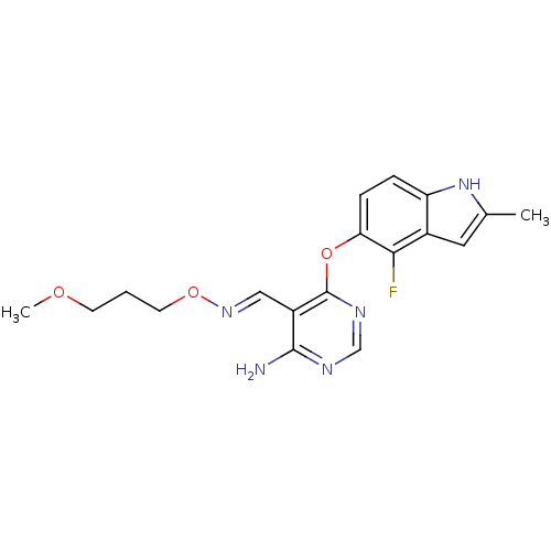 Chemical structure of BindingDB Monomer ID 12337