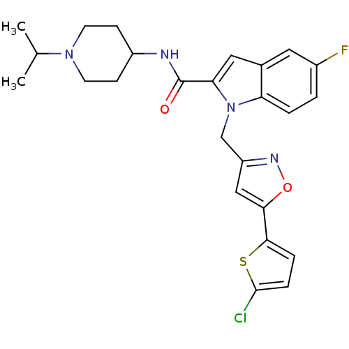 Chemical structure of BindingDB Monomer ID 12374