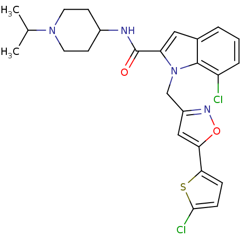 Chemical structure of BindingDB Monomer ID 12384