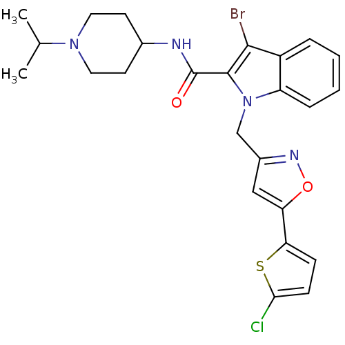 Chemical structure of BindingDB Monomer ID 12392