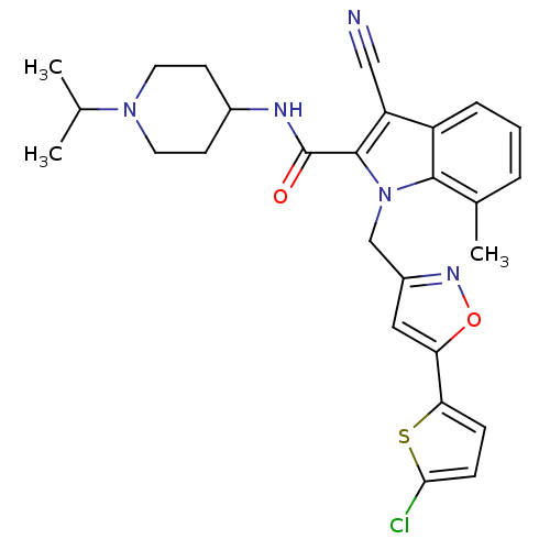 Chemical structure of BindingDB Monomer ID 12396