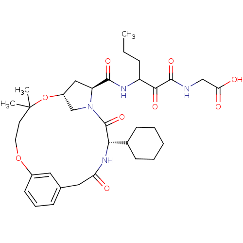 Chemical structure of BindingDB Monomer ID 12489