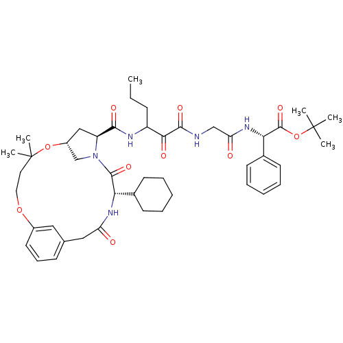 Chemical structure of BindingDB Monomer ID 12492