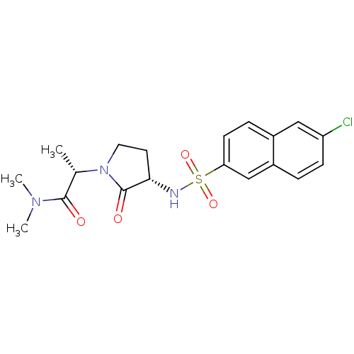 Chemical structure of BindingDB Monomer ID 12499