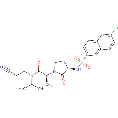 Chemical structure of BindingDB Monomer ID 12506