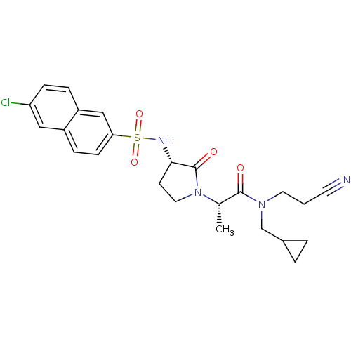 Chemical structure of BindingDB Monomer ID 12509