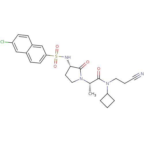 Chemical structure of BindingDB Monomer ID 12510