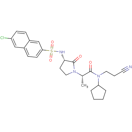 Chemical structure of BindingDB Monomer ID 12511