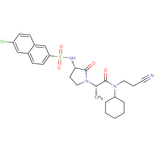 Chemical structure of BindingDB Monomer ID 12512