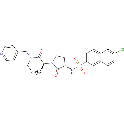 Chemical structure of BindingDB Monomer ID 12513