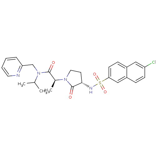 Chemical structure of BindingDB Monomer ID 12515