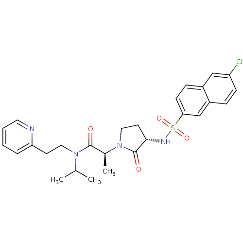 Chemical structure of BindingDB Monomer ID 12518