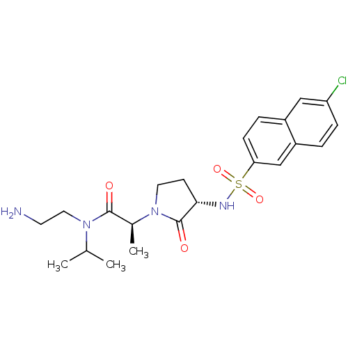 Chemical structure of BindingDB Monomer ID 12522