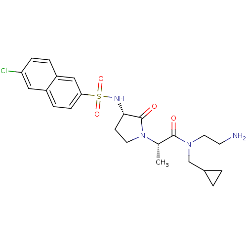 Chemical structure of BindingDB Monomer ID 12523