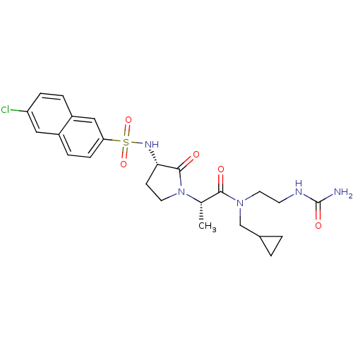 Chemical structure of BindingDB Monomer ID 12526