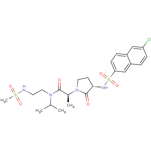 Chemical structure of BindingDB Monomer ID 12528