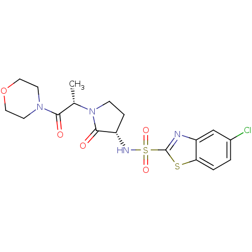 Chemical structure of BindingDB Monomer ID 12548