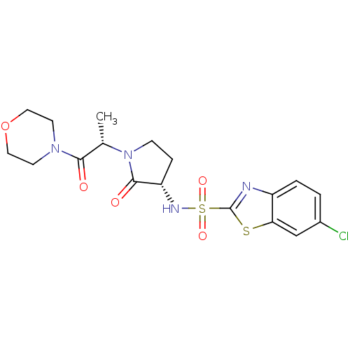 Chemical structure of BindingDB Monomer ID 12549