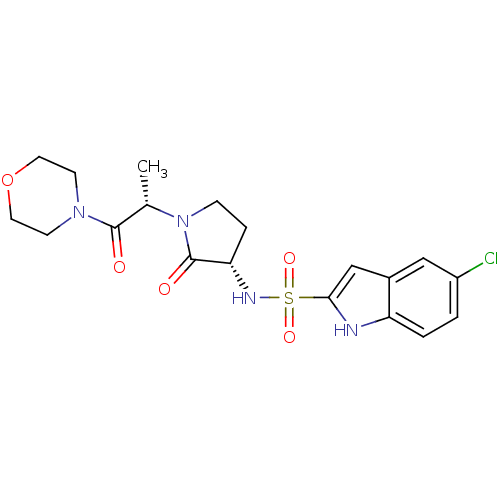 Chemical structure of BindingDB Monomer ID 12550