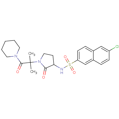Chemical structure of BindingDB Monomer ID 12559