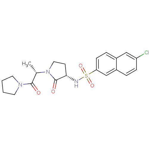 Chemical structure of BindingDB Monomer ID 12560