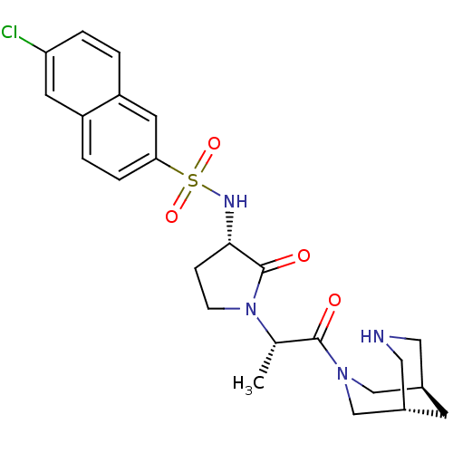Chemical structure of BindingDB Monomer ID 12562