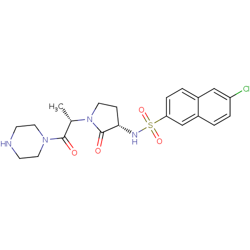 Chemical structure of BindingDB Monomer ID 12563