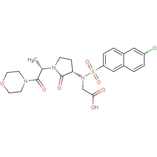 Chemical structure of BindingDB Monomer ID 12567
