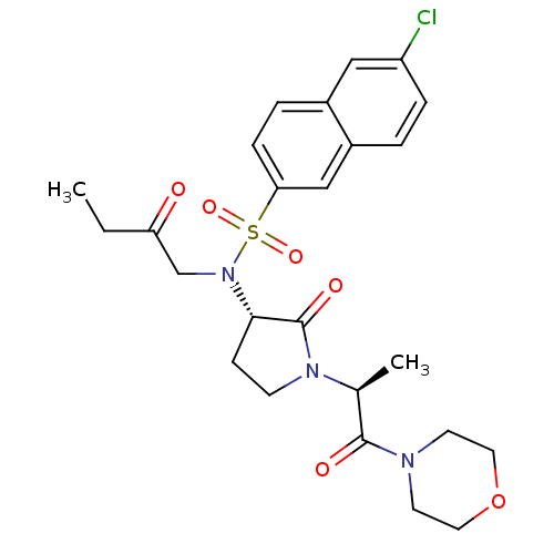Chemical structure of BindingDB Monomer ID 12569