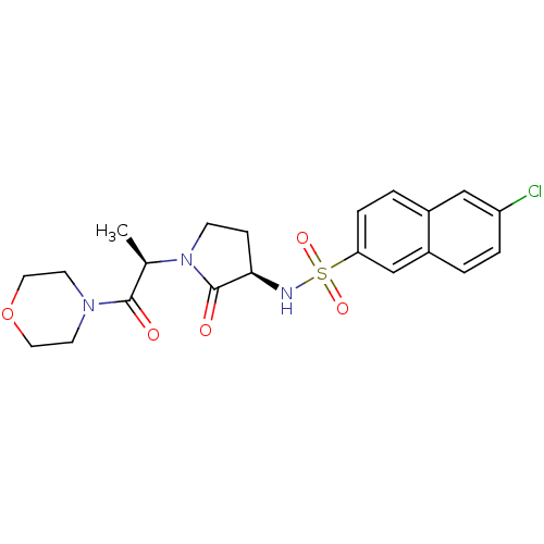 Chemical structure of BindingDB Monomer ID 12570