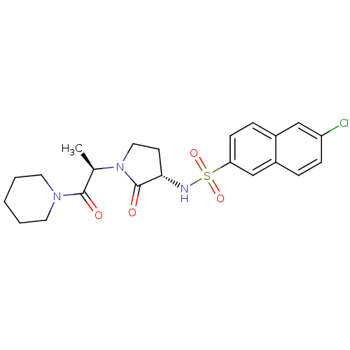 Chemical structure of BindingDB Monomer ID 12575