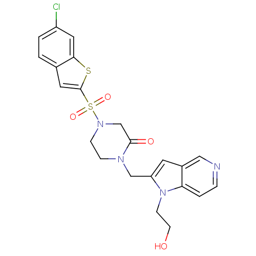 Chemical structure of BindingDB Monomer ID 12595