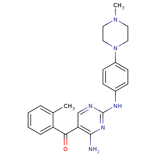Chemical structure of BindingDB Monomer ID 12603